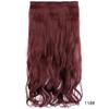 Peluca Transfronteriza Fabricante Mayorista Clip de Una Pieza Extensiones de Cabello Largo Rizado de Cinco Clips Piezas de Peluca de Comercio Exterior Europeo y Americano