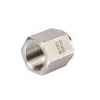 Roke Tapón de Tubería de Acero Inoxidable con Rosca Macho NPT Resistente a la Corrosión de Alta Presión Material 316 Accesorio de Transición 1/16"-1"