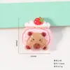 Capibara de Dibujos Animados Lindo Capibara Animal Pequeño Resina Agujero para Zapato Imán para Refrigerador Accesorios para Joyería DIY Venta al por Mayor