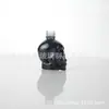 Frasco de Perfume em Formato de Caveira com Conta-gotas de Borracha e Tampa de Segurança, Cor Spray, 30ml 50ml
