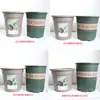 Maceta Global Gallon Segunda Generación Maceta Engrosada Control de Raíces Maceta Rosa Verde Flor de Rosa Maceta de Jardinería Redonda de Resina Maceta Global