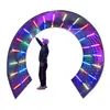 Estande Pop-Up Colorido Transfronteiriço para Exposições, Eventos e Paredes de Assinatura, Envio Direto para o Exterior, Parede de Fundo LED Personalizável