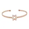 Versión coreana de pulsera abierta simple Pulsera de amor con letra inglesa Joker europea y americana pulsera de metal pulsera al por mayor