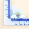 Materiales para Decoraciones de Fundas de Teléfono de Resina de Pegamento Cremoso para Bricolaje: Oso de Queso, Conejito Lindo, Dijes de Animales para Zapatos Crocs