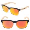 Nuevas gafas de sol de madera gafas cuadradas gafas polarizadas gafas de sol retro transfronterizas al por mayor PH-8465RV patillas de bambú