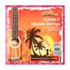 Alice ukelele juego completo de cuerdas cuerda de carbono Ukelele cuerda de ukelele nylon cuerda de guitarra pequeña
