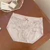 Ropa Interior Antibacteriana Nueva Estampado Leopardo 10A para Niñas 2026 Nuevo Estilo para Mujeres de Cintura Media Sexy Sin Costuras Triángulo para Niñas
