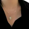 Mini Collar de Cruz de Plata de Ley S925 Estilo Coreano para Mujer, Diseño Versátil y Único, Cadena de Clavícula Moderna y Elegante