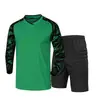Conjunto de Uniforme de Portero de una Pieza para Dropshipping con Mangas Largas, Almohadillas de Esponja, Camiseta de Portero Anticaídas y Anticolisión para Entrenamiento, Uniforme de Fútbol