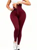 Pantalones moldeadores de cintura ultra alta abotonados para mujer, pantalones de yoga moldeadores de compresión para control de abdomen, pantalones ajustados de alta elasticidad, disponibles en todas las tallas regulares