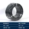 0.75mm 1.0mm 1.5mm 2.0mm 2.5mm 3.0 fibra óptica de piel negra lámpara enterrada piscina lámpara de fibra óptica