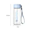 Tazas Populares para Beber Directamente Cuidadosamente Seleccionadas, Gran Capacidad, Anticaídas, con Escala, Adecuadas para Estudiantes, Taza Espacial Portátil Estilo Coreano, Vaso de Agua de Plástico