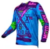 Ropa de Ciclismo Tld Tops para Hombre de Manga Larga Verano Ropa para Motocicleta Todoterreno Personalizada Camisa Todoterreno Transpirable Fabricante Fox22