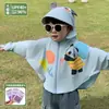 Roupa de Proteção Solar Infantil 2026 Novo Modelo para Meninos e Meninas, Proteção UV de Seda de Gelo, Leve, Respirável, Fio Original, Sensação Fresca, Aba Larga