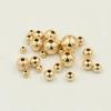Contas Glitter Americanas Preenchidas com Ouro 14K Contas Soltas Contas Espaçadoras Acessórios para Pulseira Colar DIY
