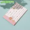 Notas Adhesivas Largas 6.8*10.8CM Estilo Ins Alta Estética Material para Diario DIY Papel para Mensajes Despegable No Adhesivo