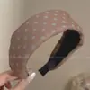 Diadema alta de ala ancha, suave y elegante, para mujer, nuevo modelo 2026, accesorio para la cabeza versátil de alta gama para salir