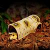 Terrario para Reptiles Agujero Escondite Madera de Abedul Escondite Venta Directa de Fabricante Mascota Reptil Lagarto Caja de Cría Casa Escondite