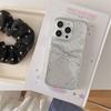 Funda con lazo de purpurina coreano para Apple Pro Max de 16 pulgadas, transparente, para iPhone 15, 14/13