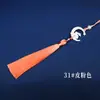 Nuevo Colgante de Borla de Conejo de Jade Luna Estrella Conejo de Jade Imitación Adorno Colgante de Nubes Auspiciosas Colgante de Coche Colgante de Caja de Regalo para el Festival de Mediados de Otoño Borla