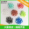 Diâmetro Externo 8* Anel de Vedação O-Ring de Silicone de Qualidade Alimentar Resistente a Altas Temperaturas à Prova d'Água Resistente a Óleo e Resistente ao Desgaste Anel de Vedação de Borracha Nitrílica