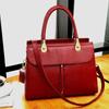 Bolso de Piel Genuina para Mujer 2025 Nuevo, Bolso Grande de Moda Europea y Americana, Bolso de Mano de Piel de Vaca de Hombro Único para Mujer, Bolso Cruzado, Sencillo y Versátil