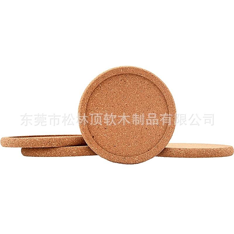 唇边凹形软木杯垫