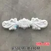 Flor de gesso francesa para canto Flor central de parede Flor de parede Fundo de parede Parede de sofá Parede de TV Flor em relevo Escultura de flor de canto Cabeça de porta europeia Flor