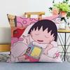 Almohada de Caricatura de Cereza Estilo Anime, Funda de Cojín para Cabecera de Cama de Niña Linda, Almohada para Siesta, Almohada de Coche, Personalizable con Tu Propia Imagen
