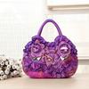 Venda quente do telefone móvel saco chave saco estilo coreano bolsa feminina múmia saco cor sólida rendas menina zíper bolsa