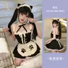 Lencería seductora semi-dulce, lindo y dulce disfraz de oso maid, tentación pura pijama seductor sin retirada
