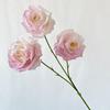 Transfronteiriço Novos Produtos Simulação Colorido Rosa Flor Falsa Decoração de Casamento Flor Organizar Ornamentos Artesanais de Alta Qualidade Flor de Seda Artesanal