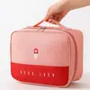Bolsa de Almacenamiento de Medicamentos, Kit de Prevención de Epidemias para Estudiantes de Primaria, Botiquín Médico Portátil de Primeros Auxilios, Botiquín Médico de Emergencia para Viajes al Aire Libre, Kit de Salud