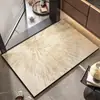 Tapete de Chão para Banheiro, Tapete Antiderrapante para Entrada de Banheiro Doméstico, Tapete Absorvente de Lama de Diatomáceas, Tapete para Pé na Entrada do Vaso Sanitário, Carpete de Banheiro
