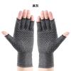 Guantes dispensadores de medio dedo antideslizantes para ejercicio al aire libre con protección de palma a presión para hombres y mujeres que absorben el sudor.