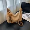 Bolso de Gran Capacidad de Moda Transfronterizo Súper Popular para Mujer 2025 Nuevo Casual Versátil Bolso Dumpling Bolso Tote Elegante Simple