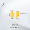 Acessórios DIY de ouro fosco de longa data, fecho de ouro japonês, pingente de bolsa, pingente de pulseira, pingente de colar