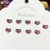 Nueva Resina Hielo Transparente Estampado Leopardo Corazón Estrella Manicura DIY Funda para Teléfono Móvil Accesorios para el Cabello Joyería Materiales Accesorios