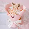 Nuevo Mini Ramo Flor de Sol Clavel Rosa Flor de Jabón Flor Artificial Flor Seca Regalo Transfronterizo Día de San Valentín