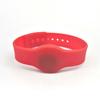 Pulsera de silicona RFID fabricante de origen chip tk4100 identidad gestión de miembros pulsera de silicona