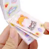 Pegatinas de Vestir Capibara Mini Portátil de Bolsillo Cuaderno Lindo Dibujo Animado Pegatinas para Planificador