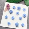 Nuevo Guofeng Tie-Dye Frotado a Mano Rosa Joyería para Uñas Luminosa Joyería para Uñas Material Joker para Arte de Uñas al por Mayor