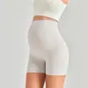 Shorts de Segurança de Cintura Alta para Gestantes, Roupa Íntima de Maternidade em Seda Gelada, Shorts de Segurança de Verão Que Não Apertam a Barriga, Leggings Anti-Exposição