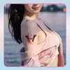 Lindo Cubrebrazo de Mariposa Luna Rosa Pegatina de Tatuaje Nicho de Gama Alta Mariposa Tatuaje Impermeable de Larga Duración Pegatina para Mujeres