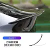 Adecuado para Ala Trasera de Tesla Model Y3, Fibra de Carbono Seco Genuina, Accesorios Originales de Modificación de Kit de Carrocería Versión P de Alto Rendimiento