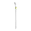 Estilo Verano Paja de Vidrio Alto Borosilicato Gafas Creativas Paraguas Forma de Palmera Codo Temu Venta Caliente Juego de Pajillas