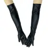 Luvas Longas de Couro Patente, Trajes Elásticos para Performance de Ópera Noturna, Fantasias de Cosplay, Roupas Douradas para Dança, Exclusivamente para Vendas Transfronteiriças