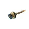 Torneira de banho de fonte termal toda em cobre interruptor de água fria e quente saída de cascata de alto fluxo para piscina de spa três furos para piscina de imersão