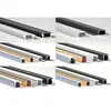 Canal de Luz Lineal LED Carcasa Luz Lineal para Gabinete Empotrado Canal de Luz Lineal Tira de Luz Decorativa de Aleación de Aluminio Fabricante de Canal de Aluminio