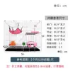 Jaula Plegable para Gatos Villa para Gatos Conveniente Espacio Extra Grande Jaula para Gatos Hogar Interior Doble Capa Ensamblaje Jaula para Gatos